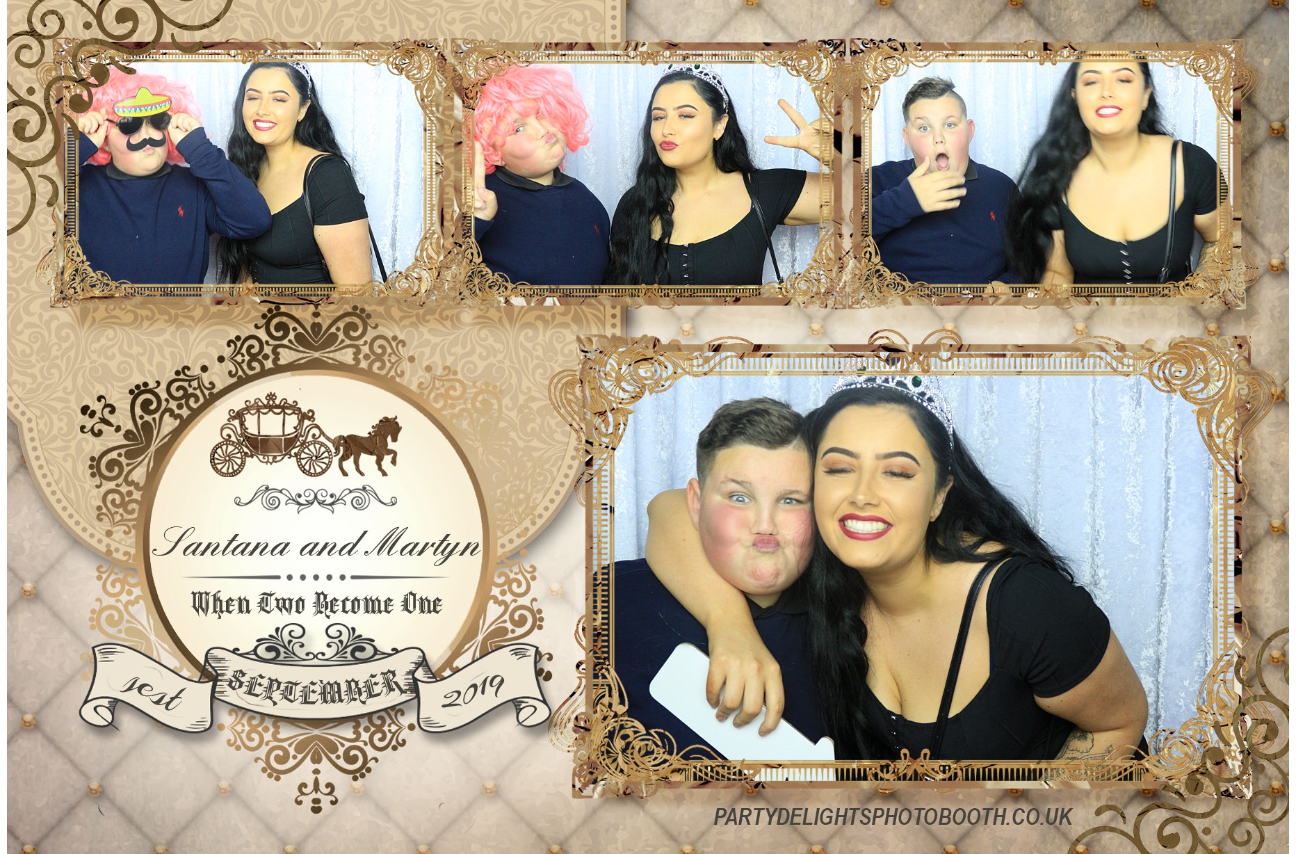 Martyn and Santana’s Wedding - Prints | View more photos from the event at gallery.partydelightsphotobooth.co.uk/u/PartyDelightsPhotoBooth/Martyn-and-Santana’s-Wedding-Prints